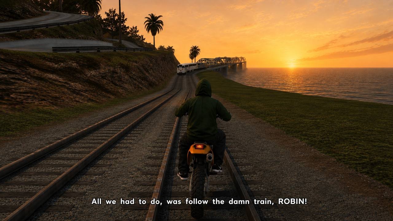 FOLLOW THE TRAIN